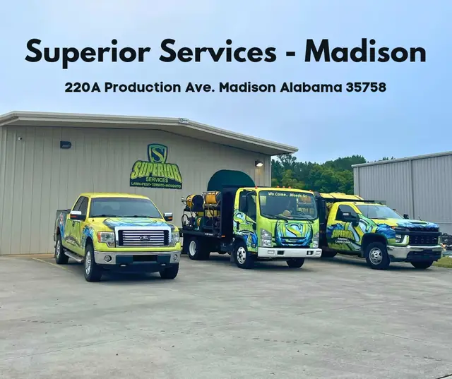 Superior Services fleet trucks